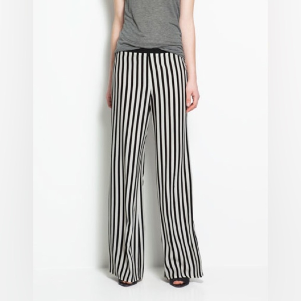 ISO Striped Palazzo Pants